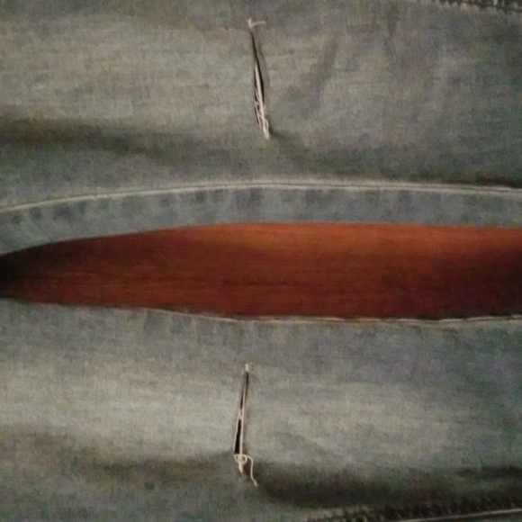 Flare Leg Distressed Jeans - Picture 2 of 6